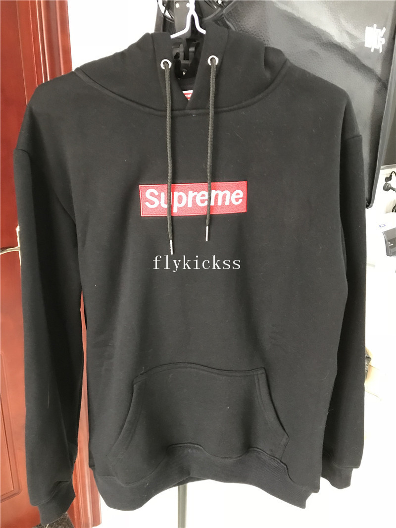 Supreme Black Hoodie